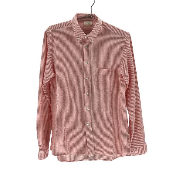 Mother 'La Paz' Pink Branco Shirt Fiesta Stripes Size XS - Picture 2 of 4